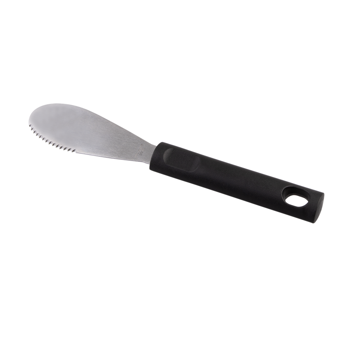 Appetito Stainless Steel Sandwich Knife with Black Handle