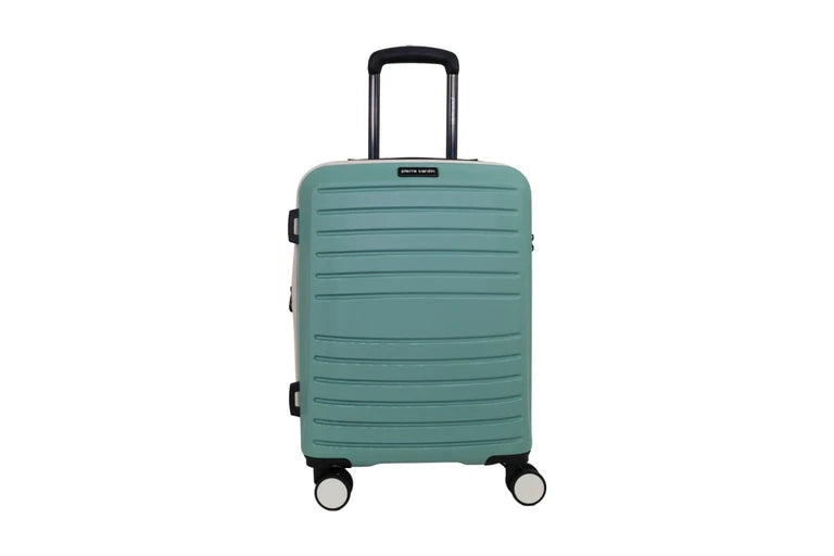 Pierre Cardin Hard Shell Suitcase 54cm - Cabin - Mint