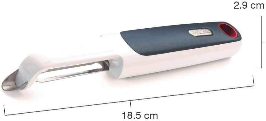 Zyliss Smooth Glide Swivel Peeler - Grey