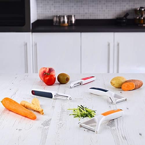 Zyliss Smooth Glide Swivel Peeler - Grey