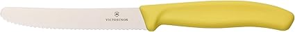 Victorinox Steak & Tomato Knife 11cm - Sunny Citrine