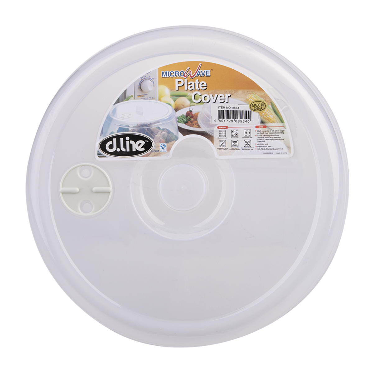 Microwave Plate Cover With Steam Vents - 25.5cm