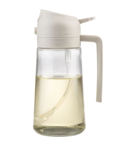 Appetito Dual Function Oil Sprayer & Pourer - Stone