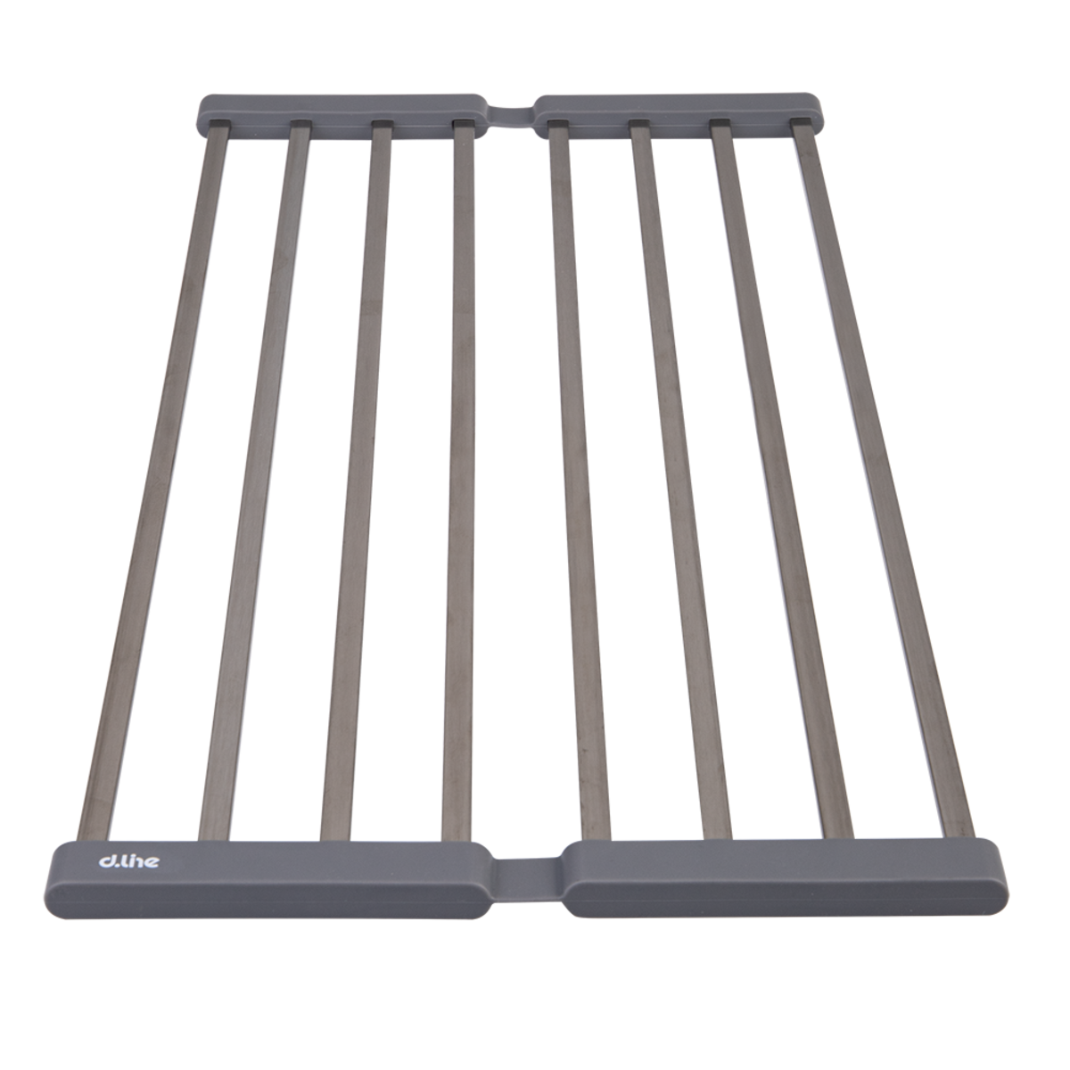 D.line Stainless Steel Folding Sink Drying Rack 51x24cm - Grey