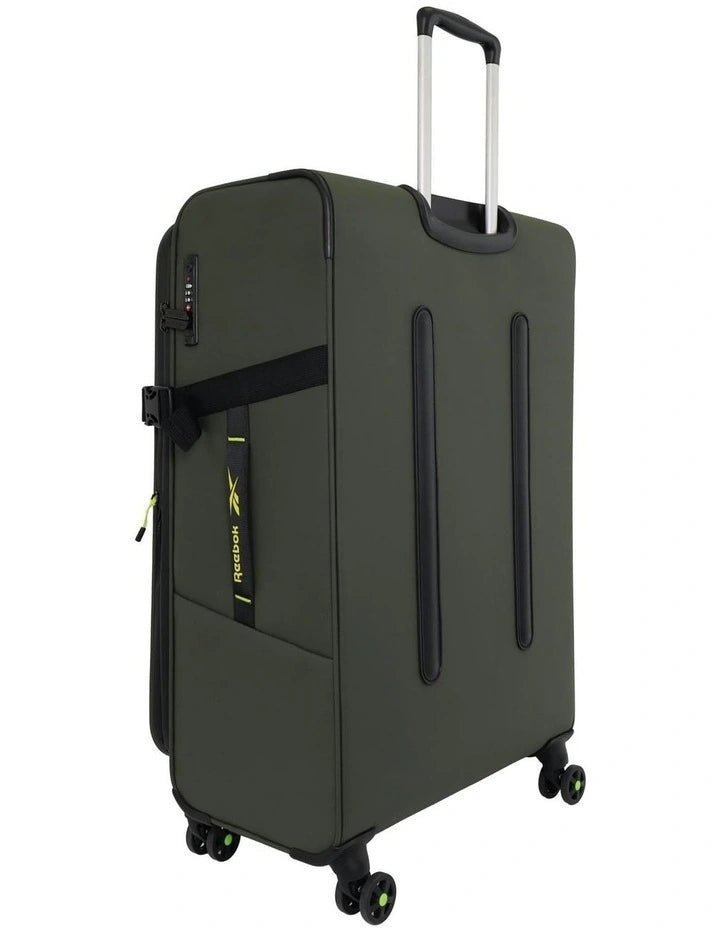 Reebok Soft Shell Suitcase Large - Khaki - Expandable