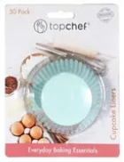 Top Chef Paper Baking Cups 4 Pack of 50 - 7.5x5x3cm