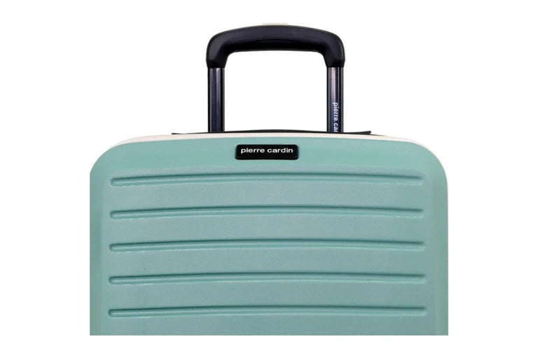 Pierre Cardin Hard Shell Suitcase 54cm - Cabin - Mint