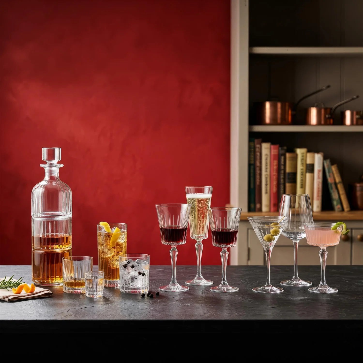 Timeless Crystal Whisky Glasses 315ml - Pack of 6
