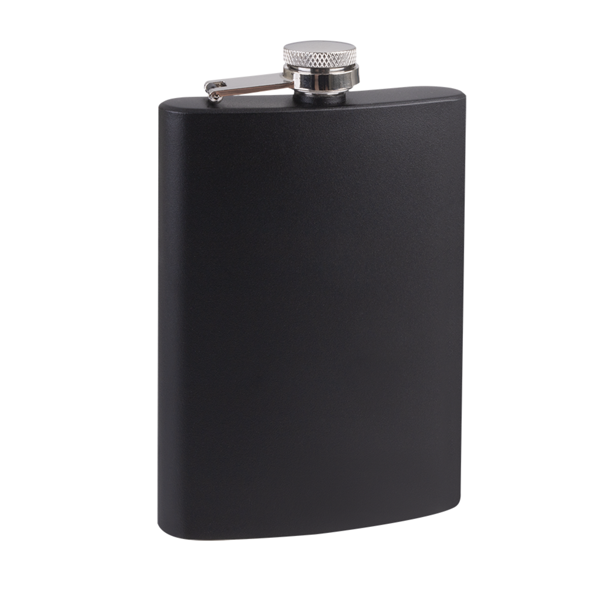 Bartender Hip Flask Stainless Steel Matte Black - 236ml