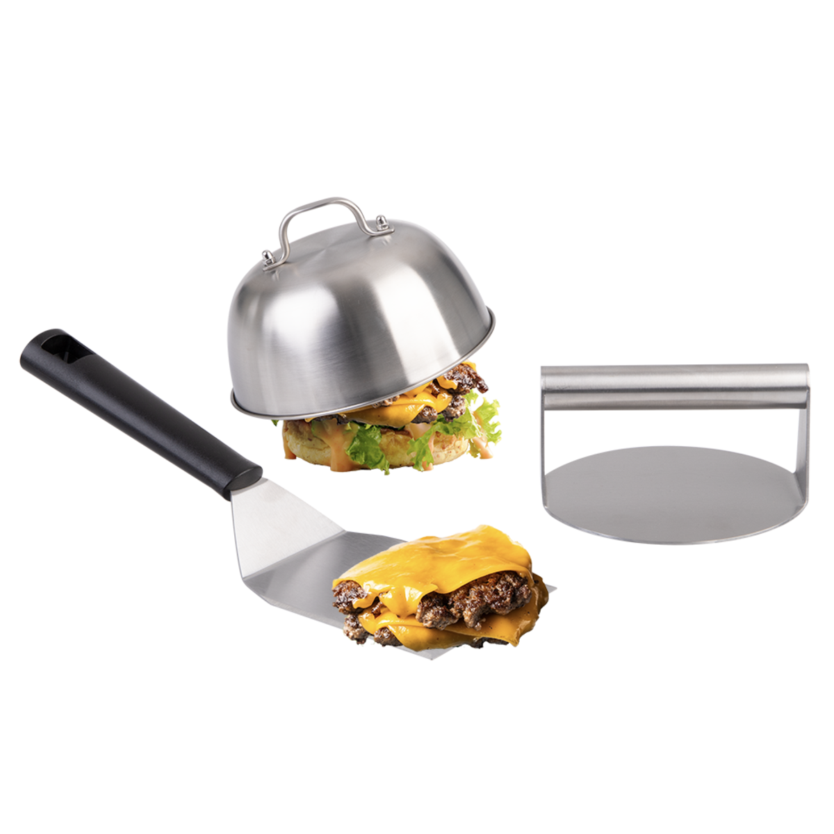 Urban Grill Smash Burger Gift Set - 3 Piece