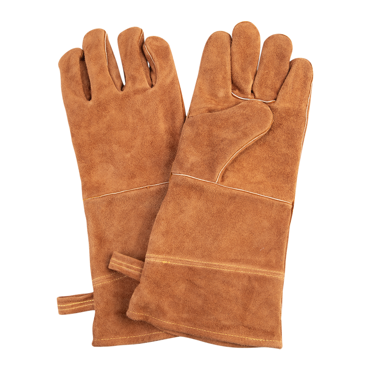 Urban Grill Leather BBQ Gloves 38cm - Tan