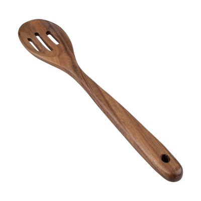 Alfresco Lane Acacia Wood Slotted Spoon 33cm