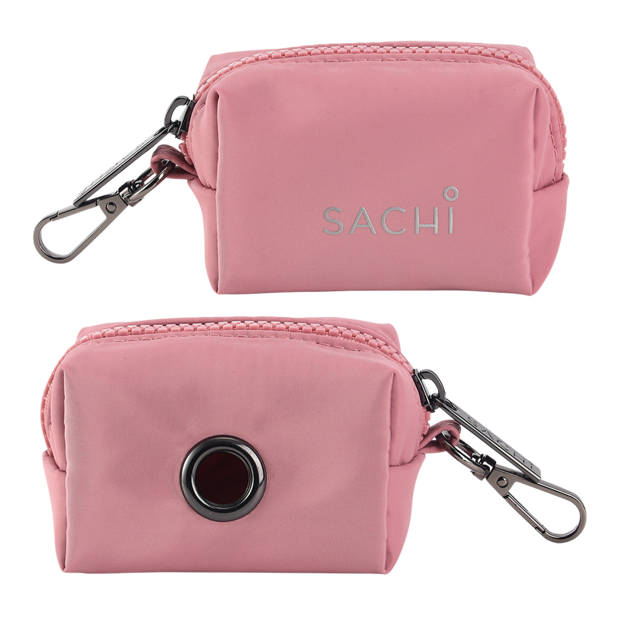 Sachi Puppack Portable Waste Bag Holder - Blush