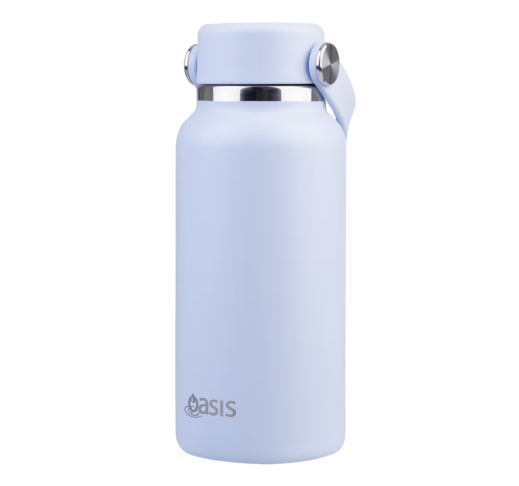 Oasis Stainless Steel Double Wall Insulated Mini Bottle 300ml - Periwinkle