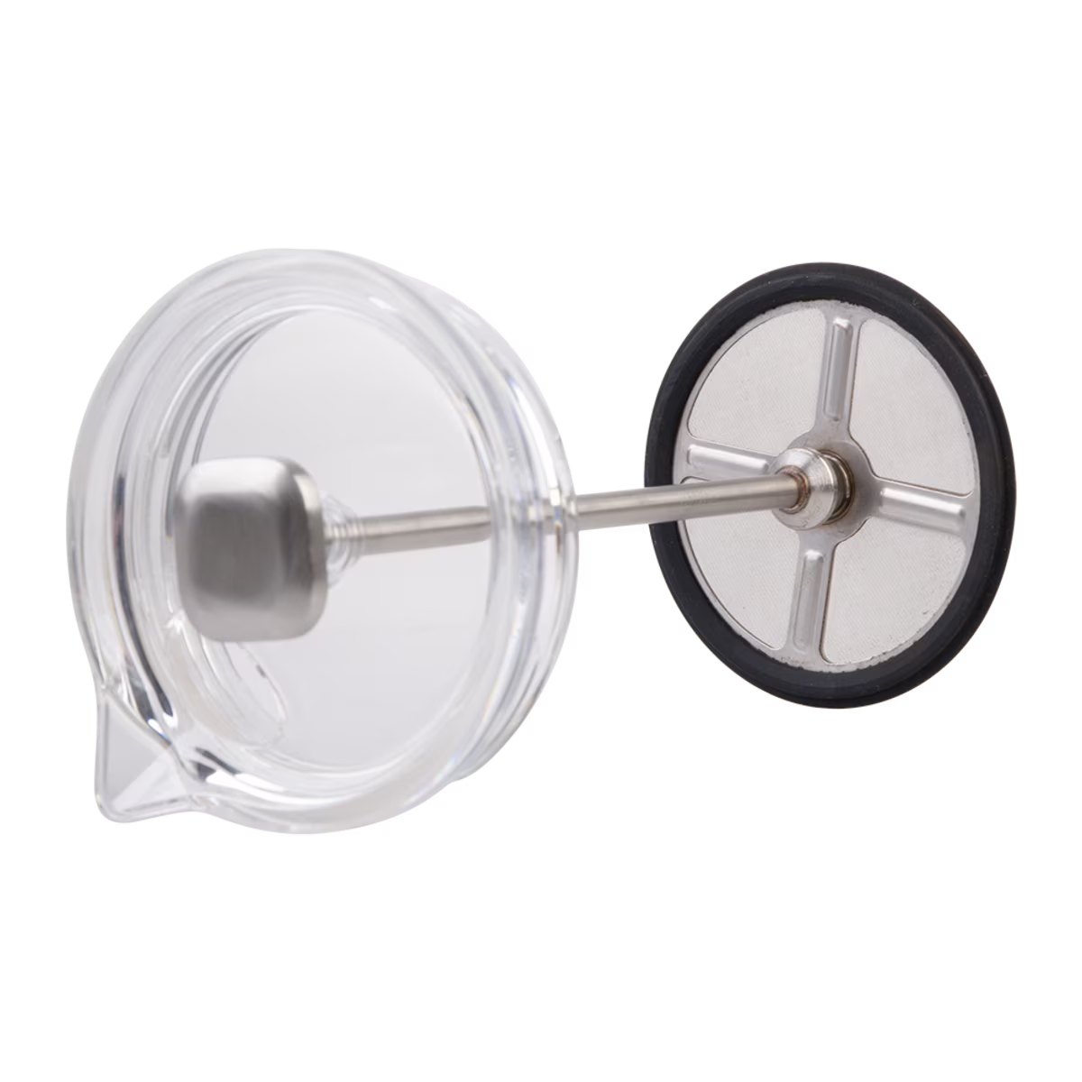Oasis Stainless Steel Double Wall Insulated Coffee Press 8 Cup 1L - Alabaster
