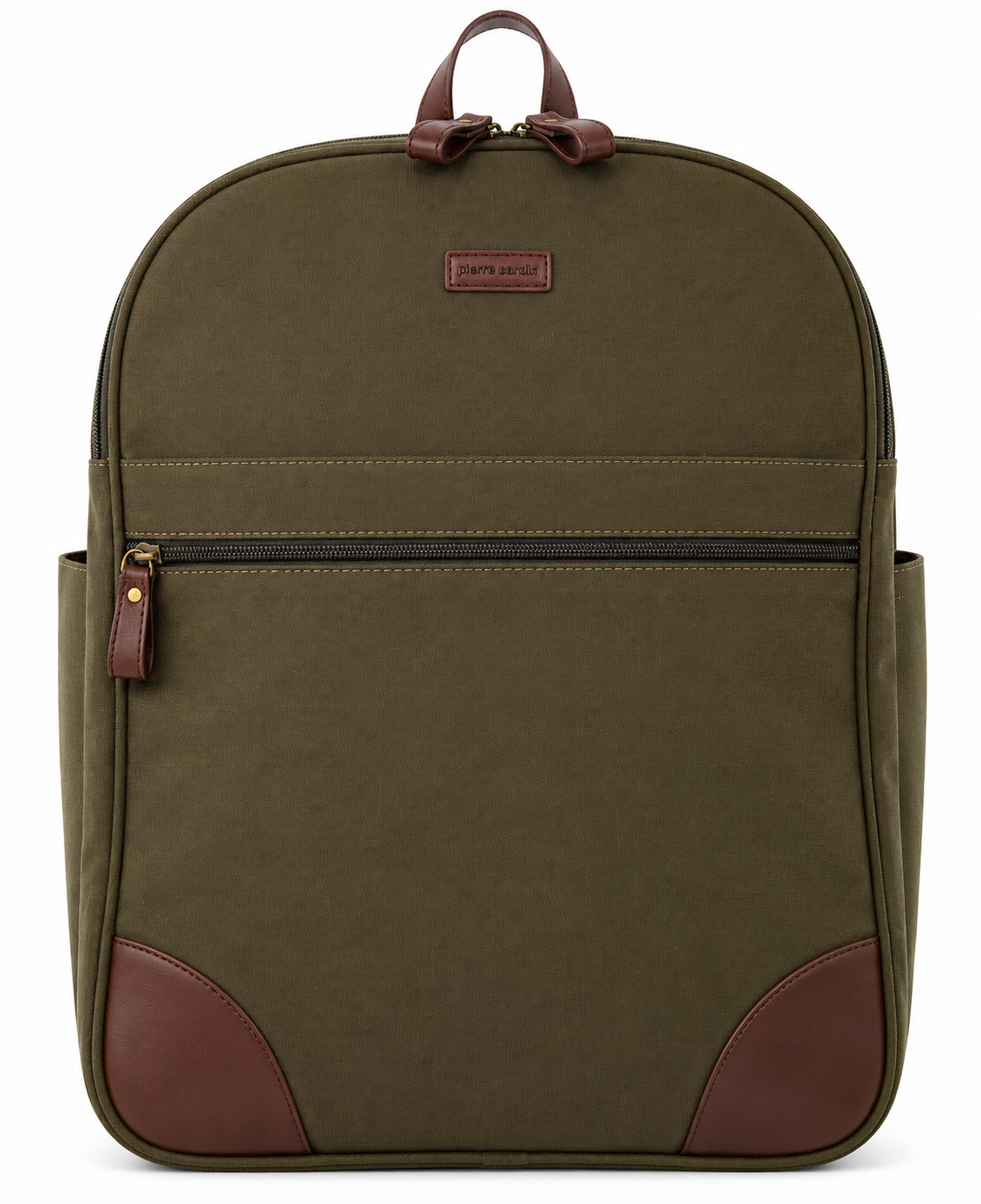 Pierre Cardin Men's Nomad Canvas Backpack 35 x 22 x 45 cm - Brown