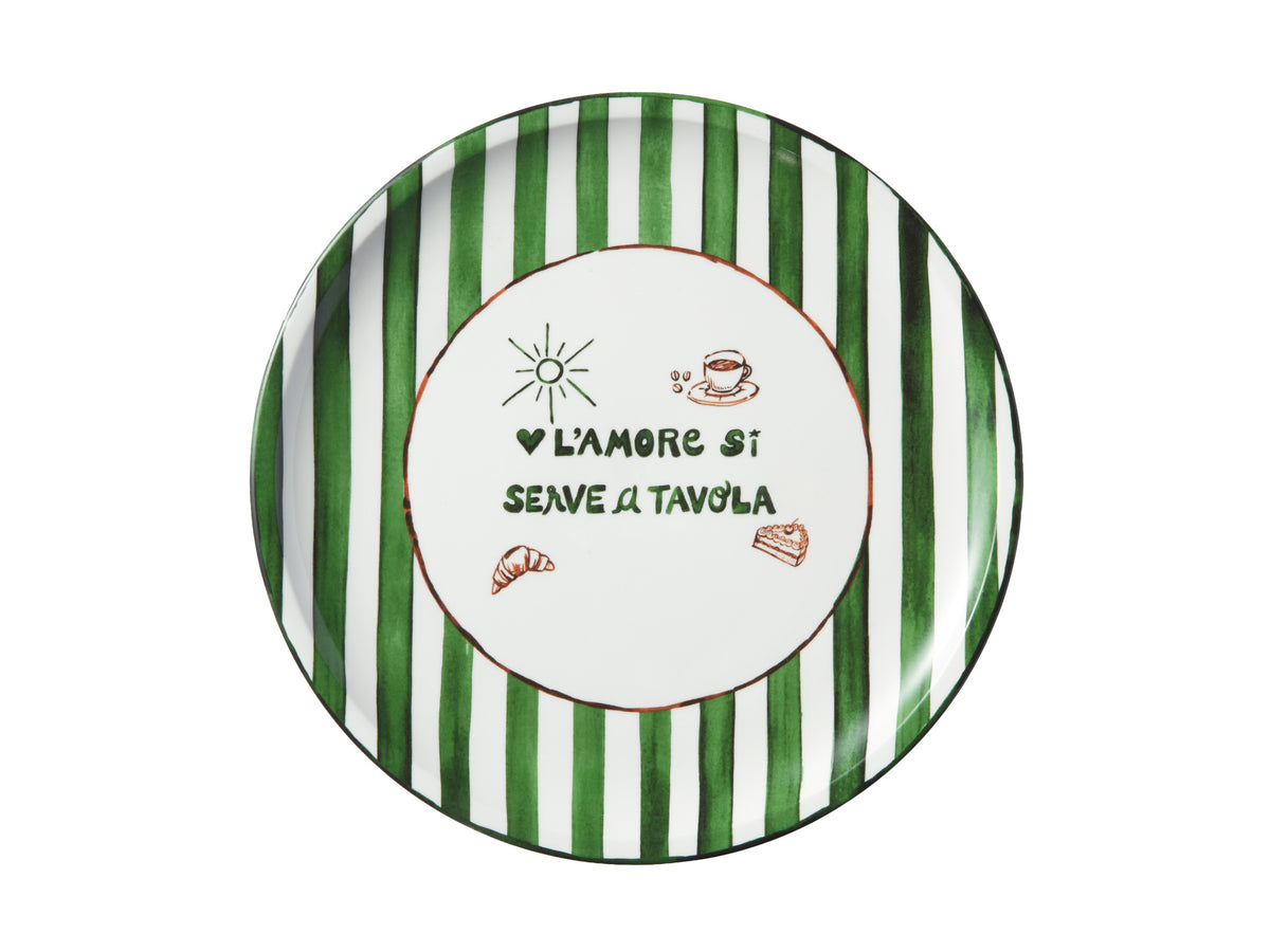 Casa Domani Aperitivo Club Dolce Coupe Plate 33cm Gift Boxed