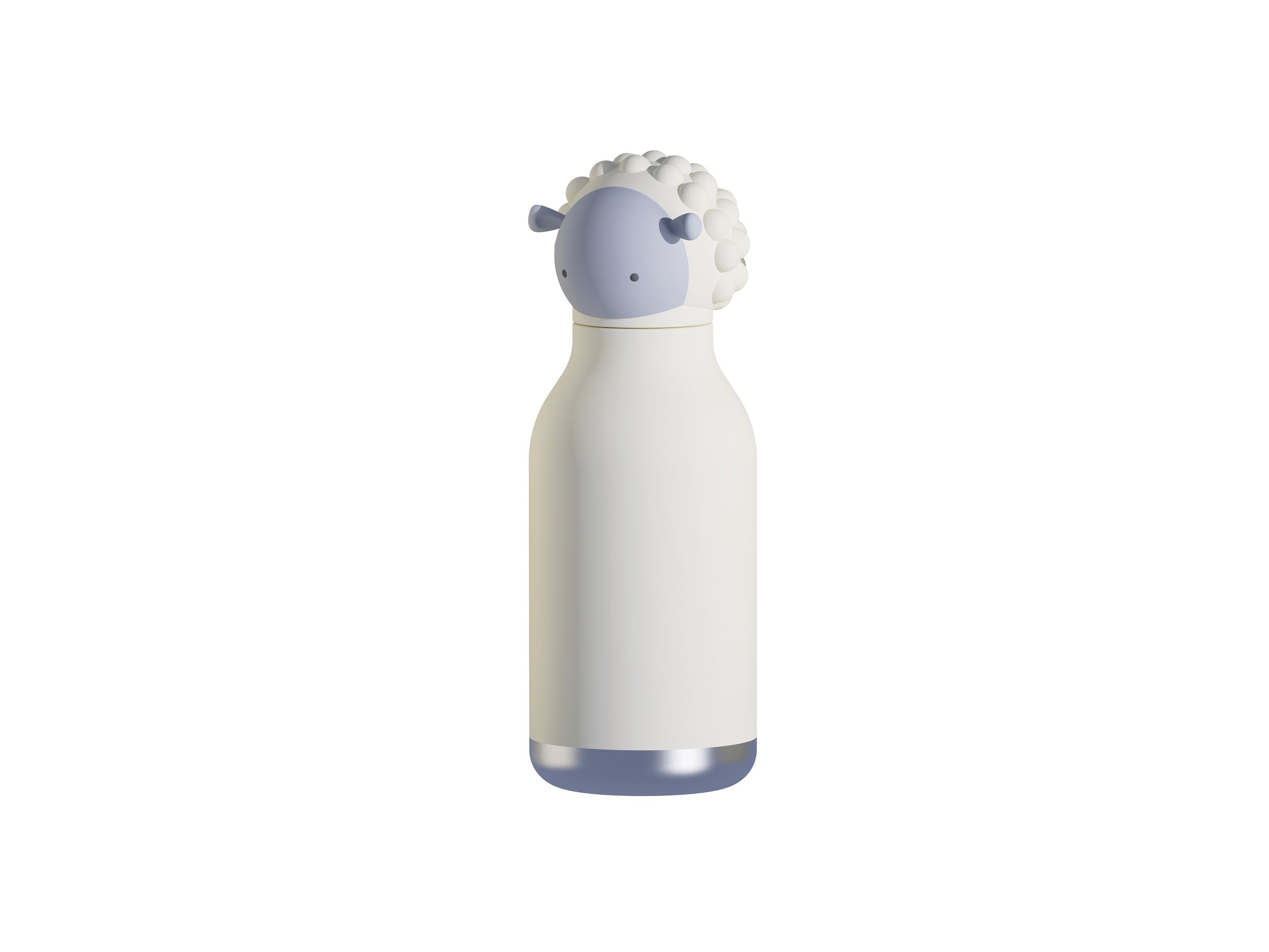 Asobu Bestie Bottle Sheep Double Wall Insulated Bottle 460ml - White