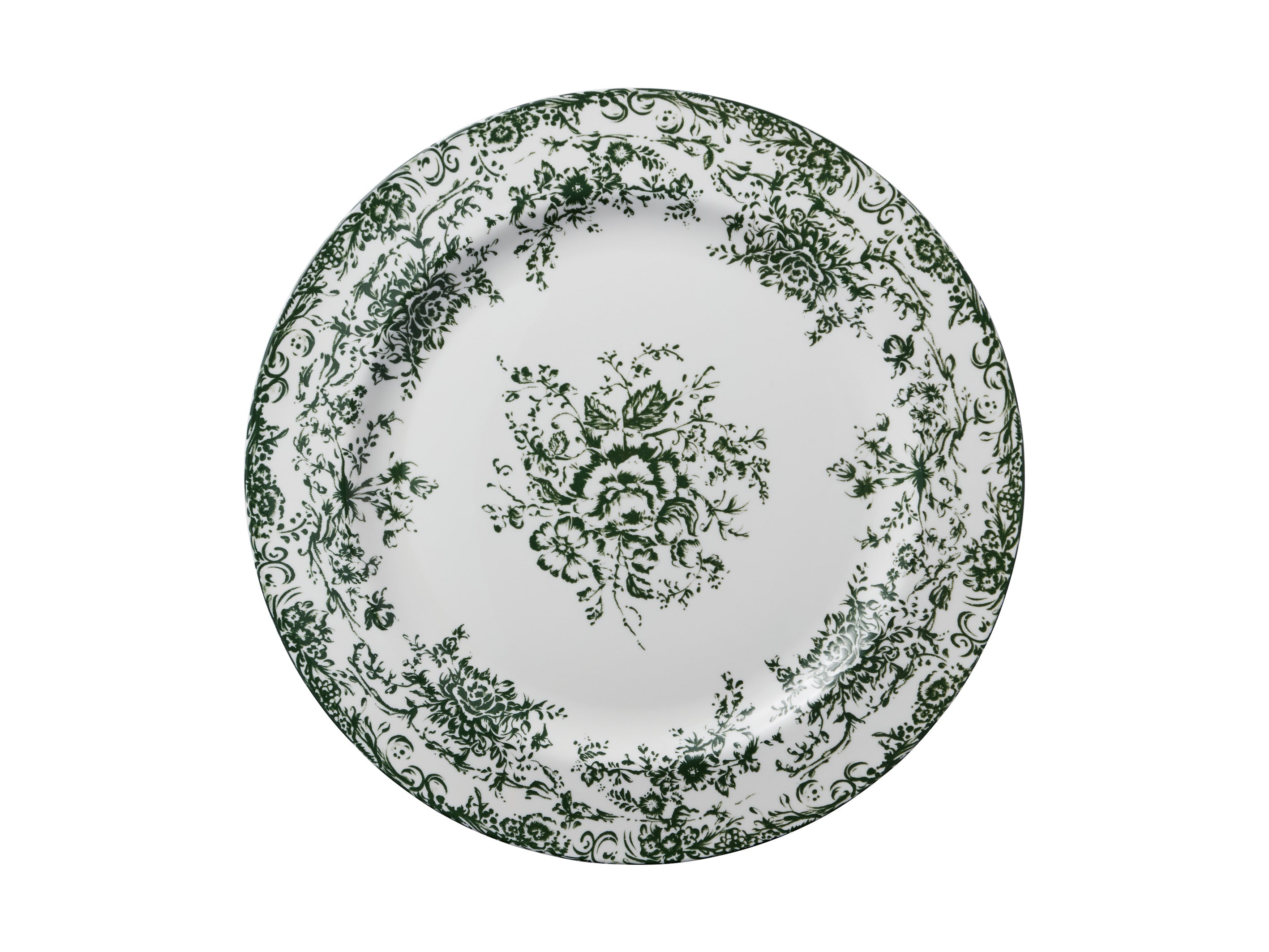 Casa Domani Rosetta Round Platter 36cm Antique Green Gift Boxed