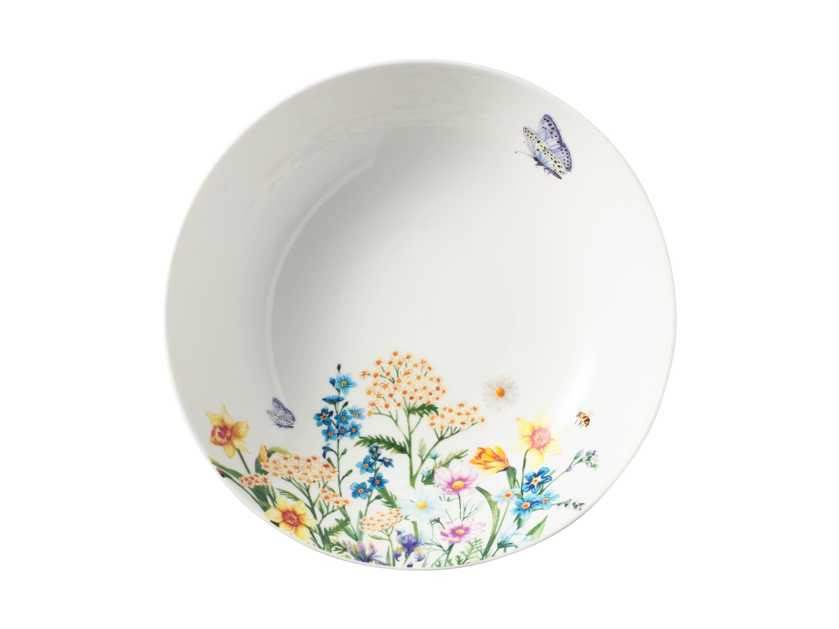 Maxwell & Williams Fluttering Meadow Round Serving Bowl 28x7cm - Gift Boxed