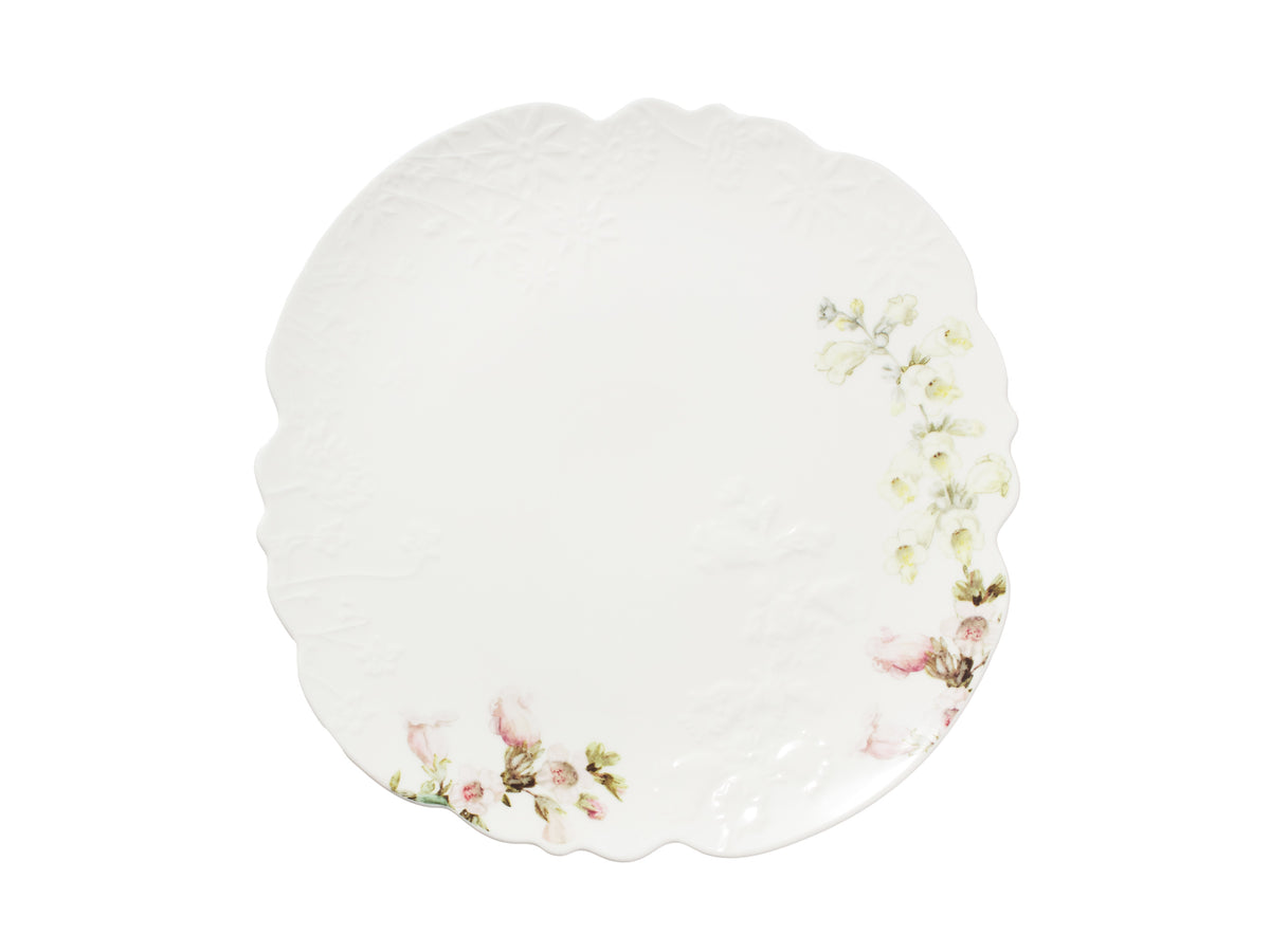 Maxwell & Williams Royal Botanic Gardens Foxglove Scallop Platter 32cm Gift Boxed