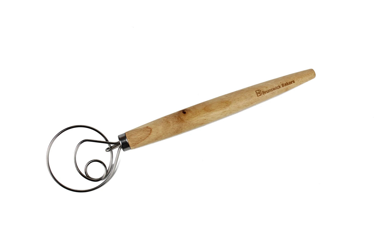 Classica Danish Whisk w/Wooden Handle - 34 x 8cm