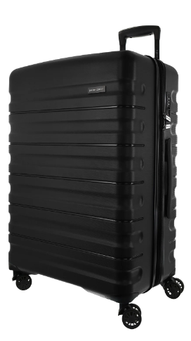 Pierre Cardin Hard Shell Suitcase Large 80cm - Black
