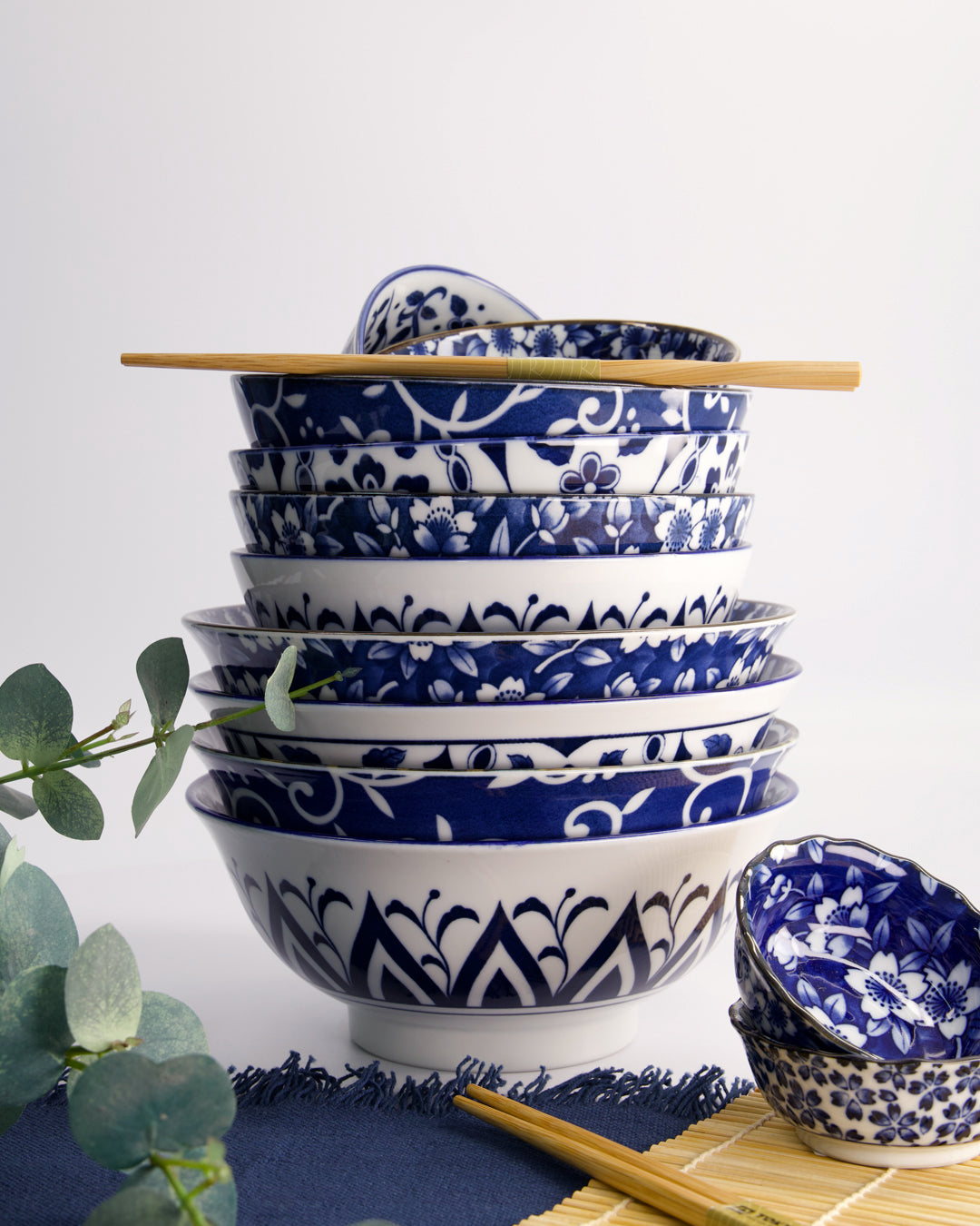 Tokyo Design Tokyo Blue Maizuru Tayo Bowl Blue - 15x7cm