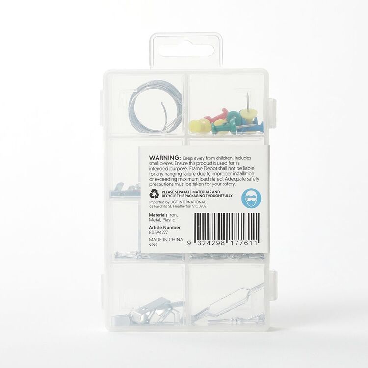 Frame Depot 75 Piece Picture Hanging Kit
