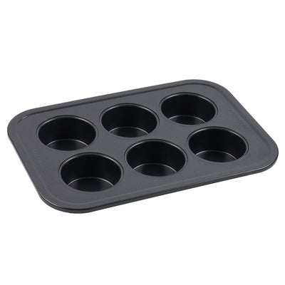 Bakers Secret Ultimate Non-Stick Large Muffin Pan - 6 Cup