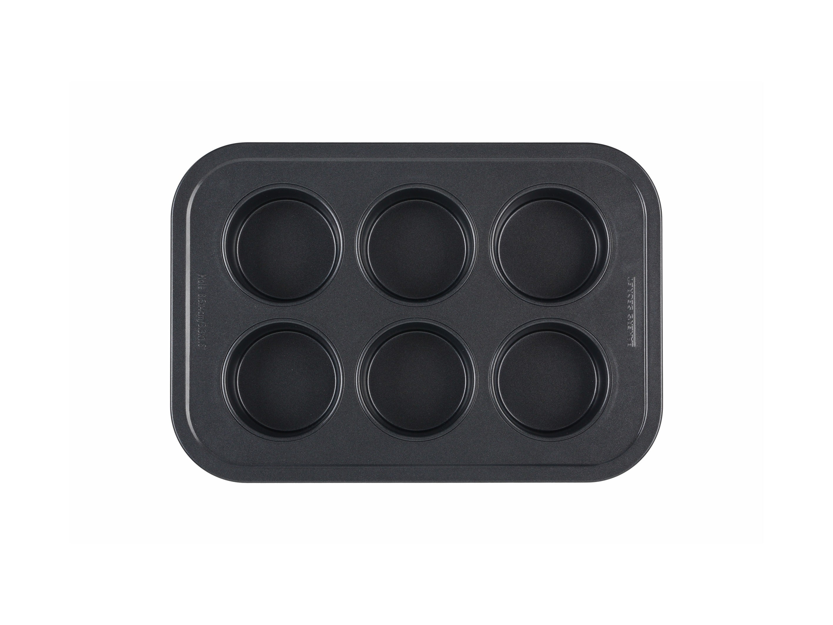 Bakers Secret Ultimate Non-Stick Large Muffin Pan - 6 Cup