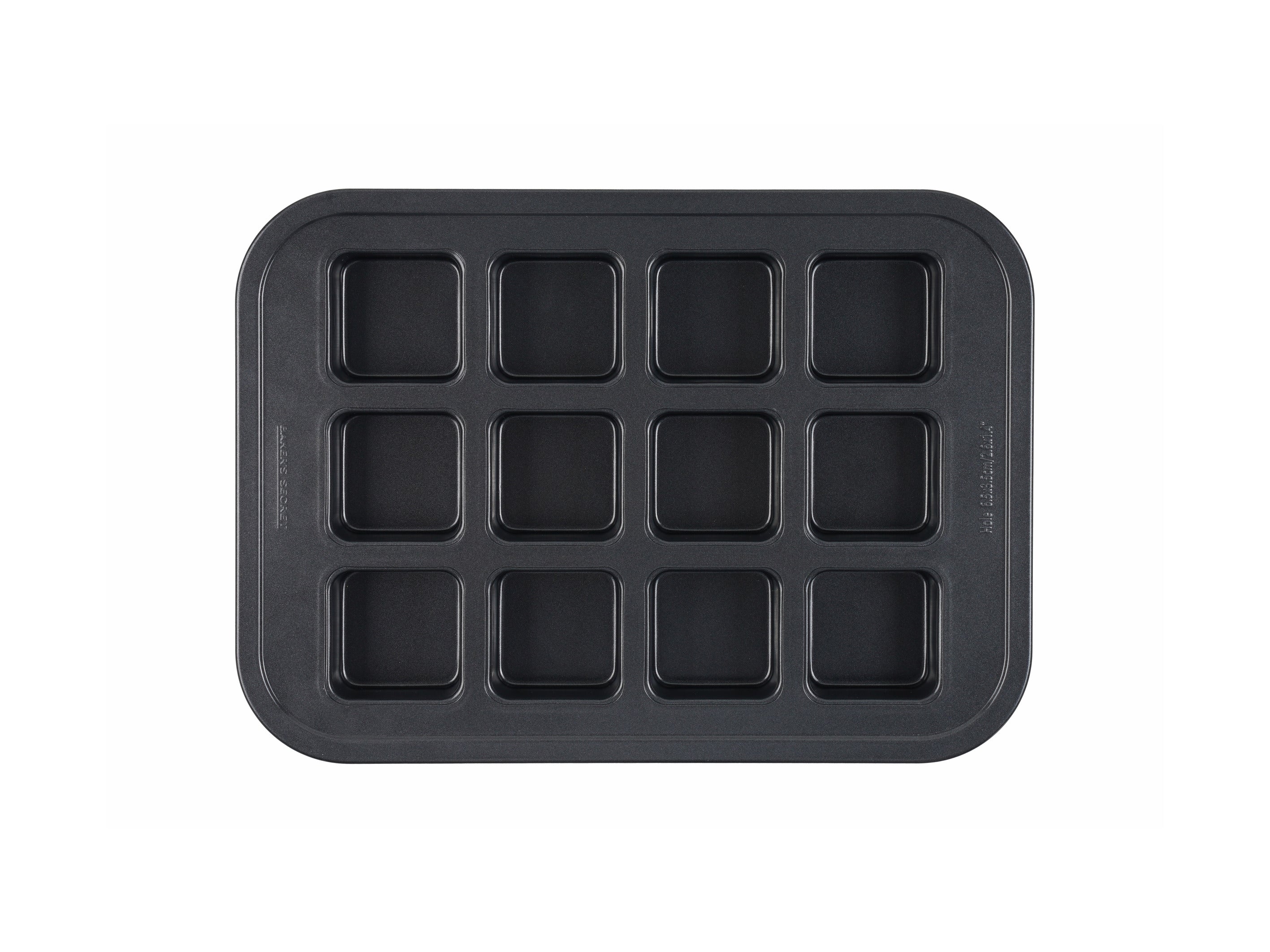 Bakers Secret Ultimate Non-Stick Square Brownie Pan - 12 Cup