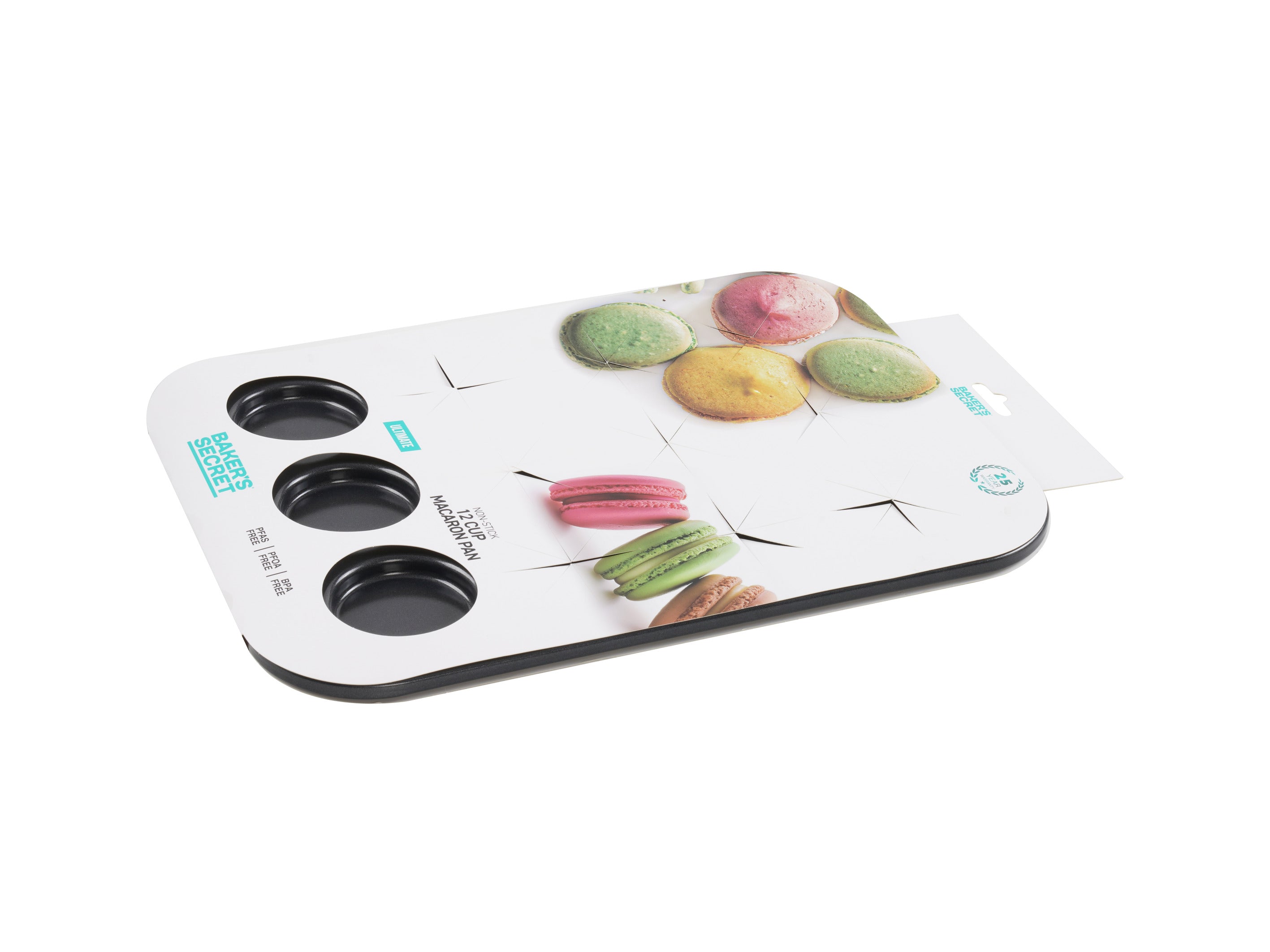 Bakers Secret Ultimate Non-Stick Macaron Pan - 12 Cup