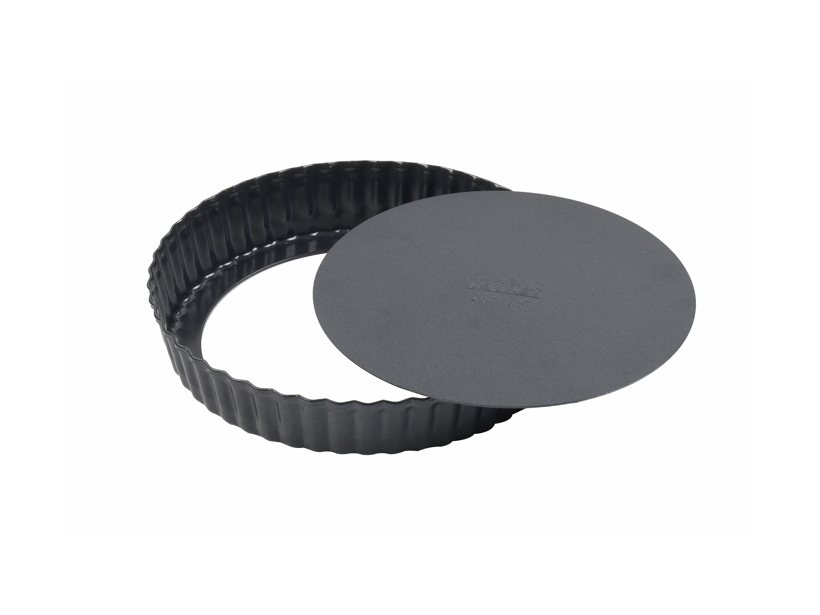 Bakers Secret Ultimate Non-Stick Loose Base Round Tart/Quiche Pan - 20cm