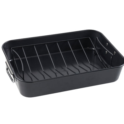 Bakers Secret Ultimate Non-Stick Roaster With Rack Gift Boxed - 38x26cm