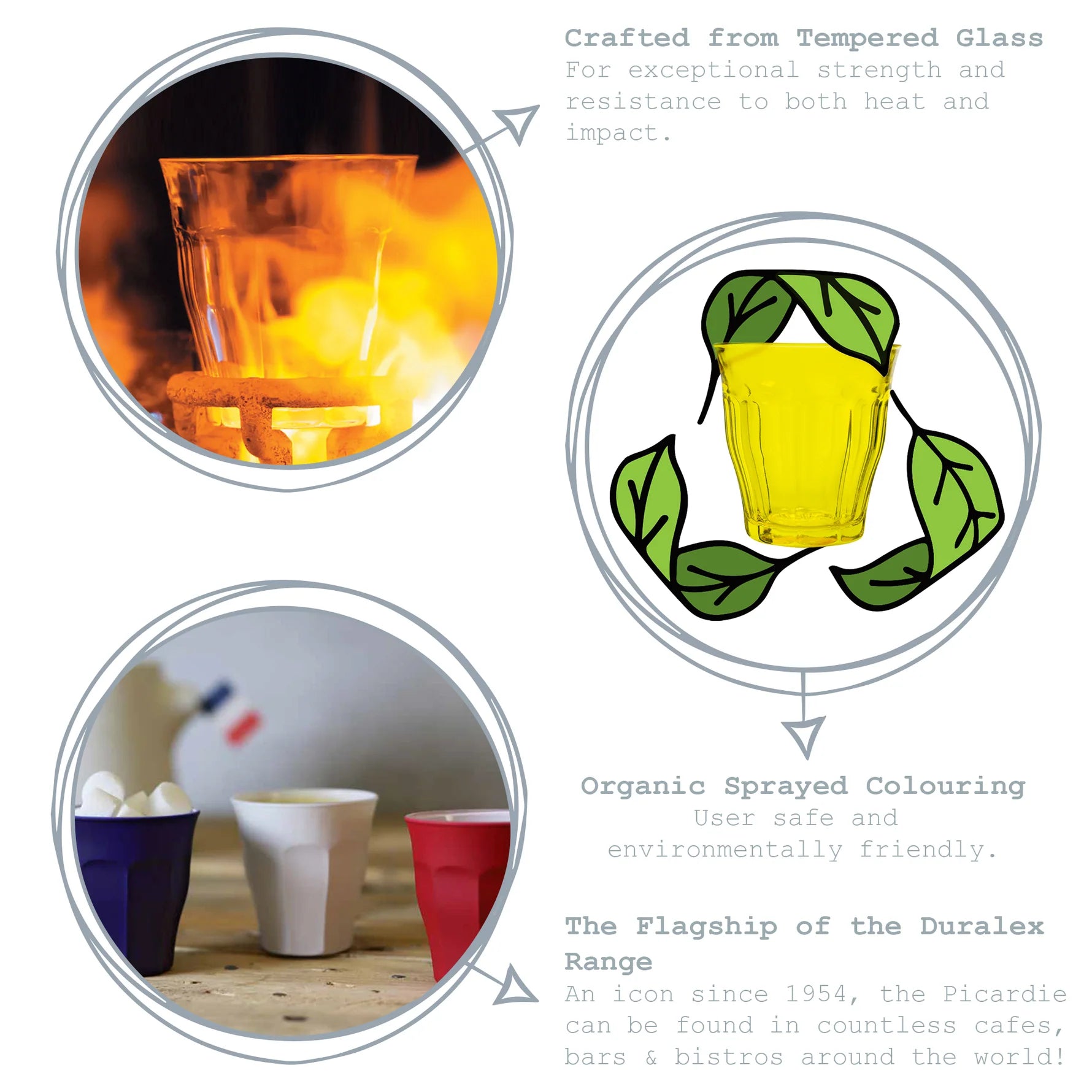Duralex Picardie Tumbler Glass 360ml - Clear