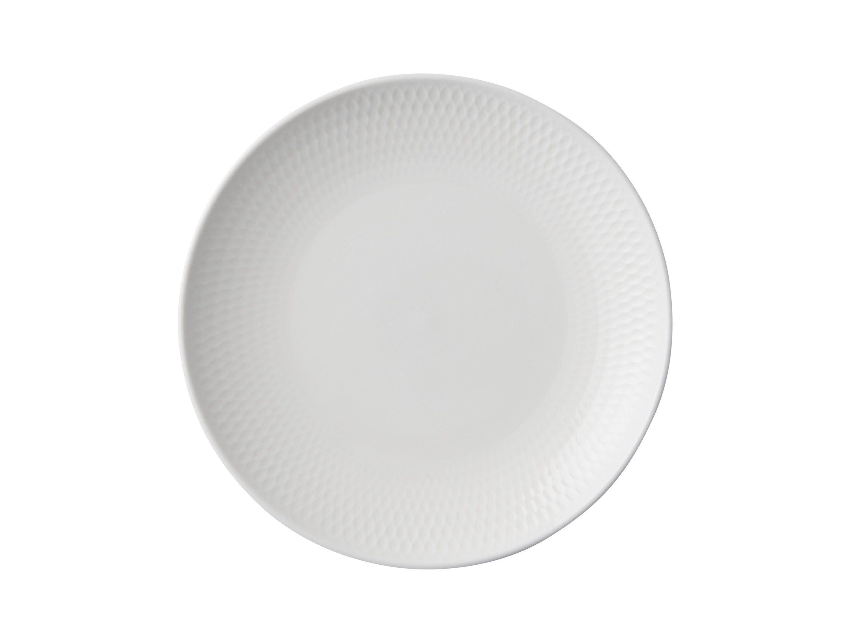 Maxwell & Williams White Basics Diamonds Coupe Plate - 15cm