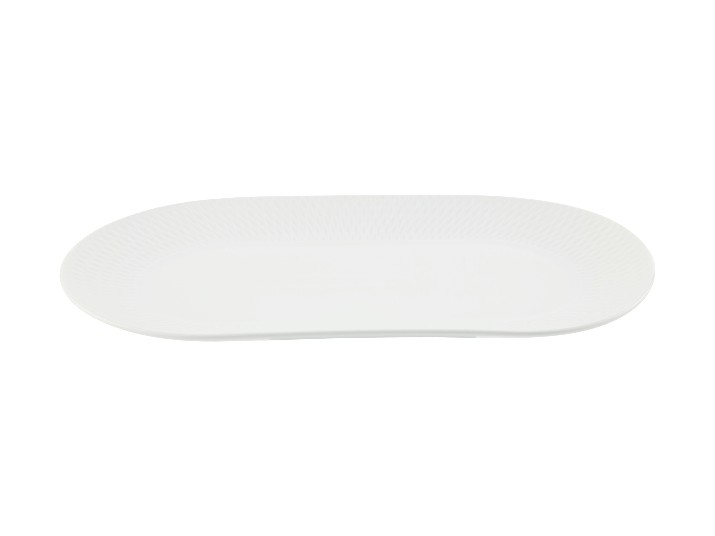 Maxwell & Williams White Basics Diamonds Oblong Platter 30x17cm - Gift Boxed