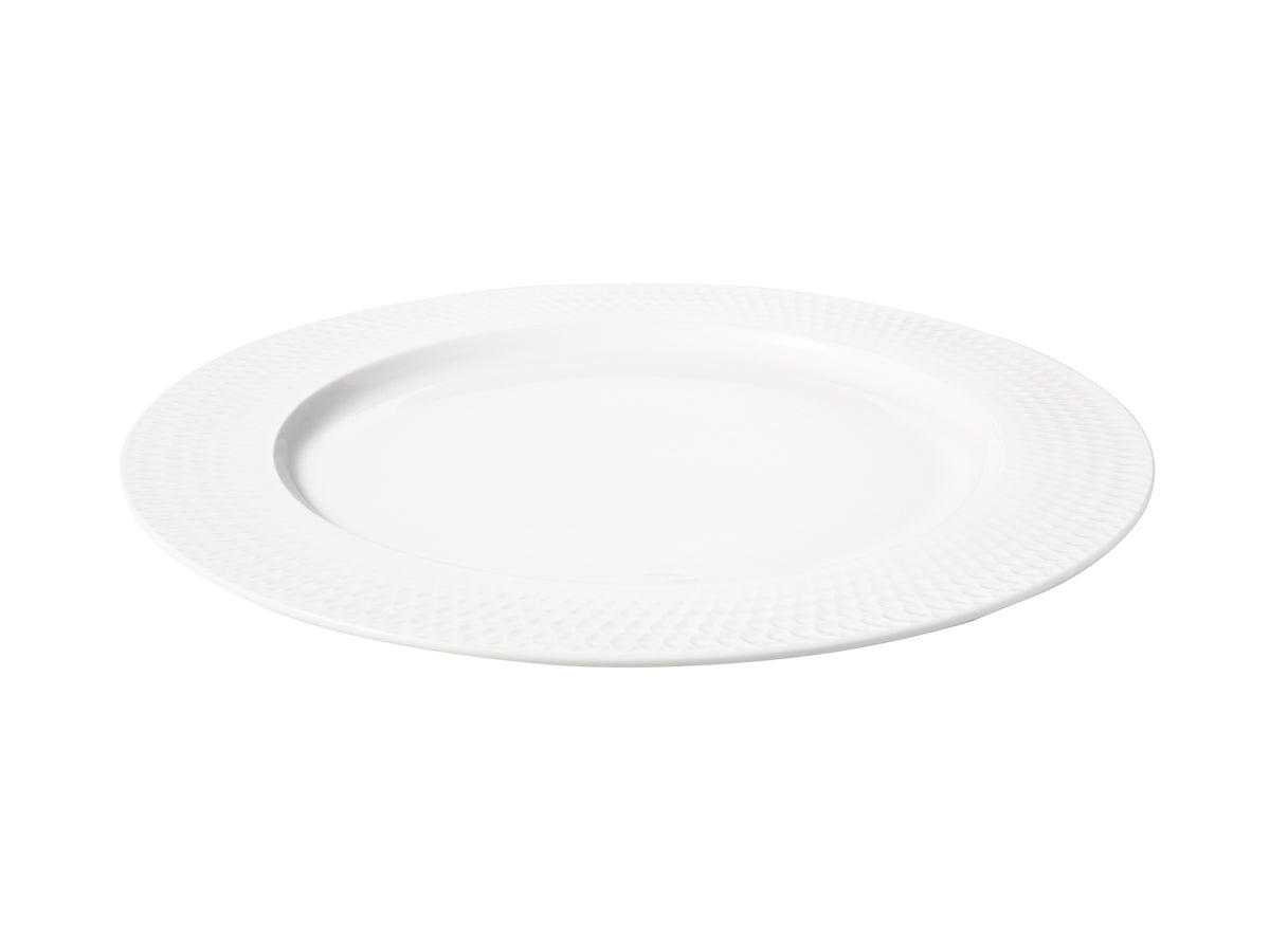 Maxwell & Williams White Basics Diamonds Rim Dinner Plate 27cm