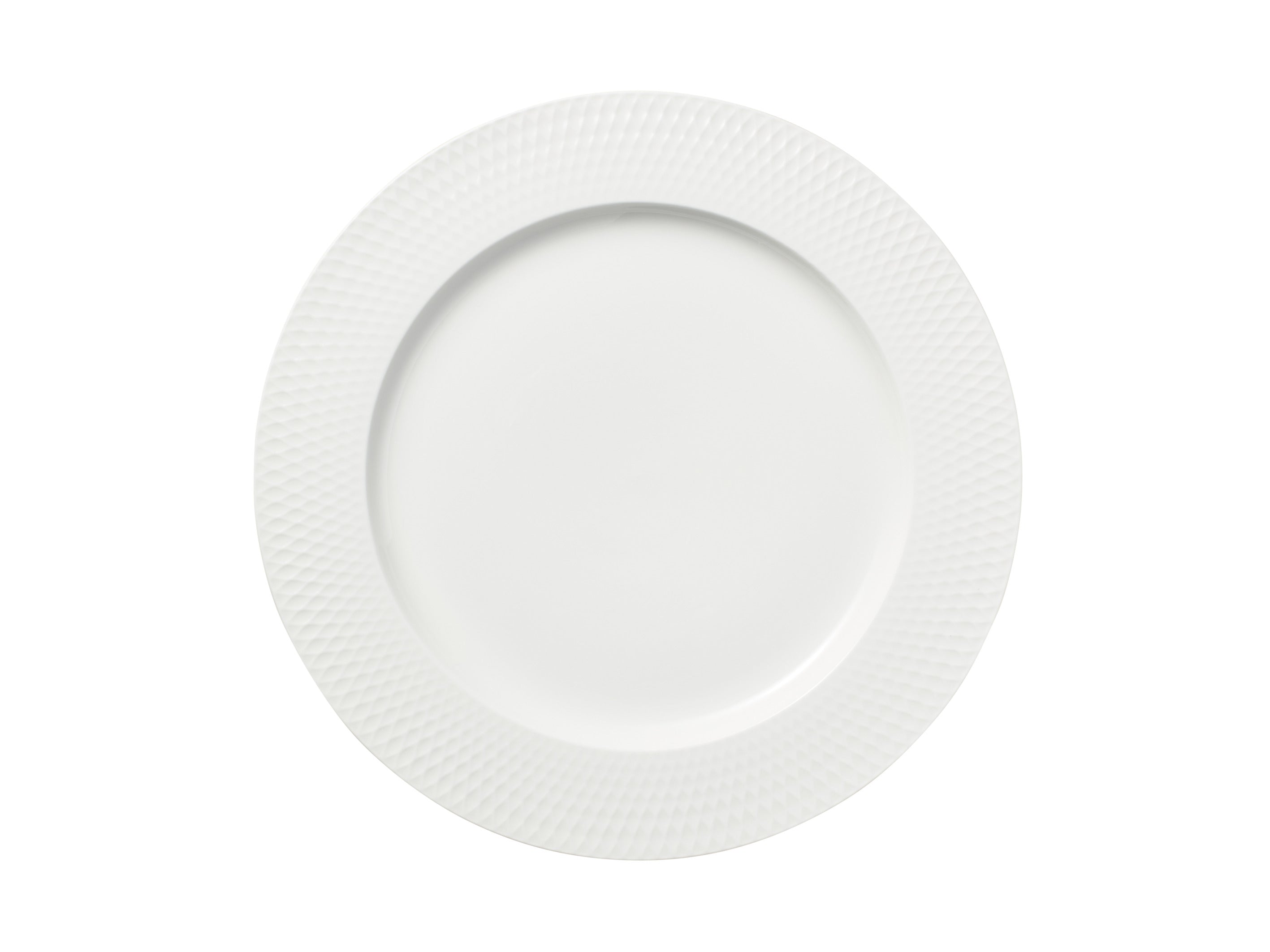 Maxwell & Williams White Basics Diamonds Rim Entree Plate 23cm