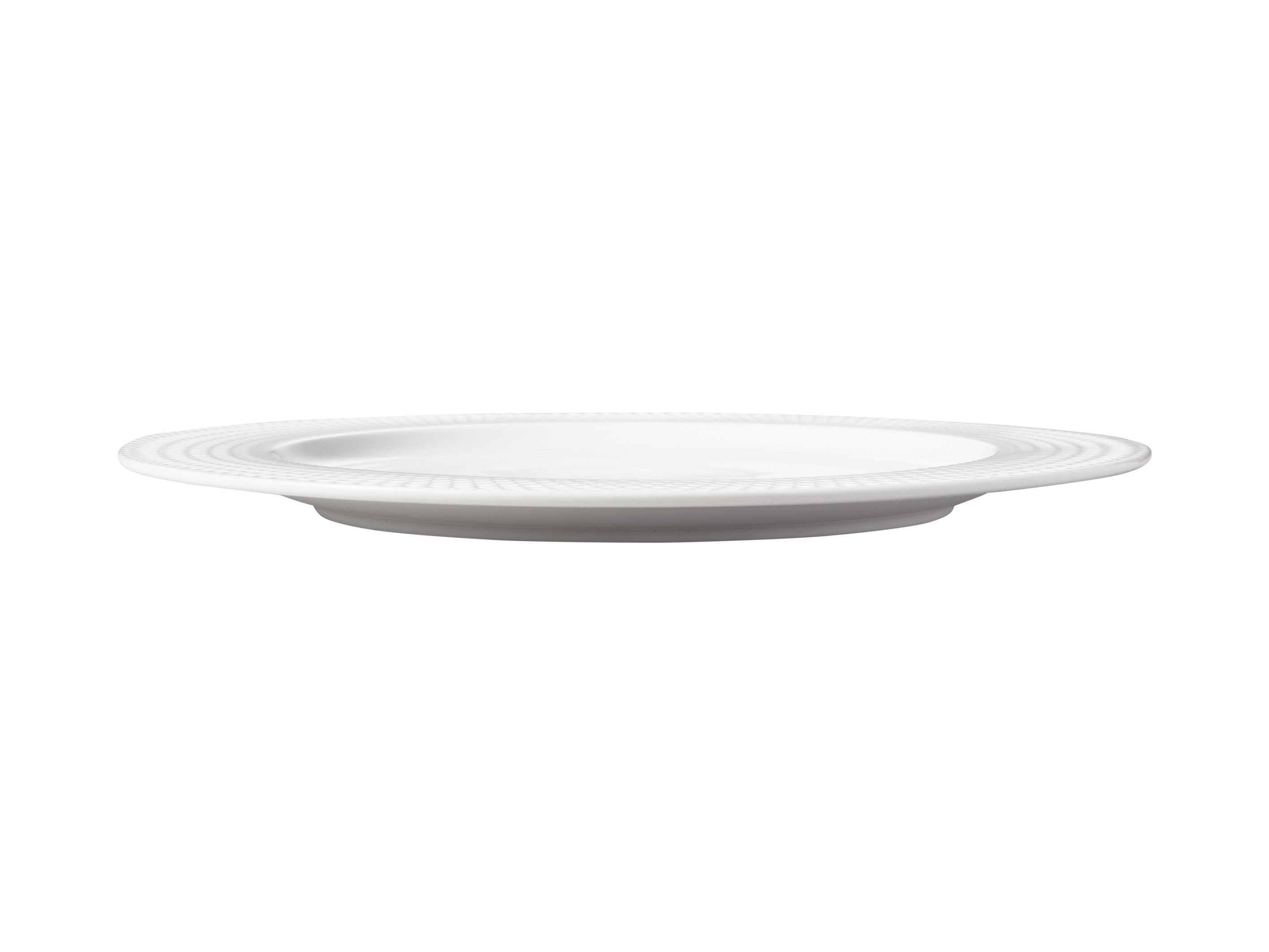 Maxwell & Williams White Basics Diamonds Rim Entree Plate 23cm