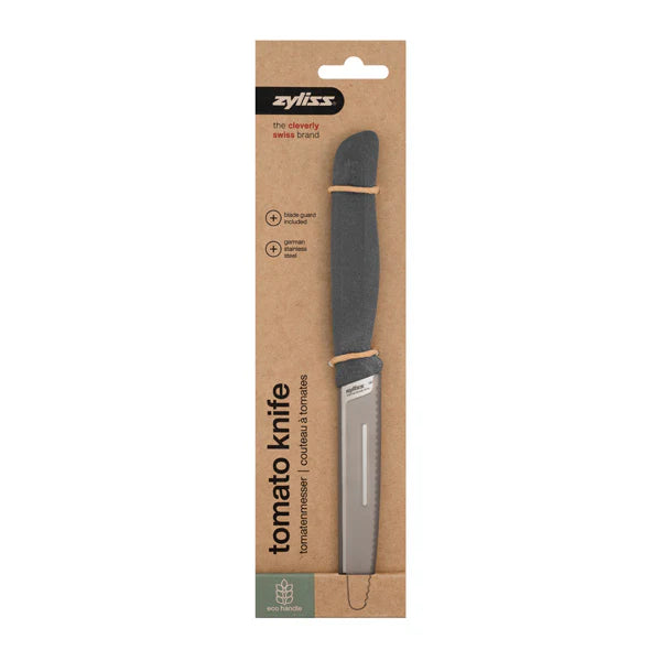 Zyliss Serrated Tomato Knife With Safety Cover 11cm