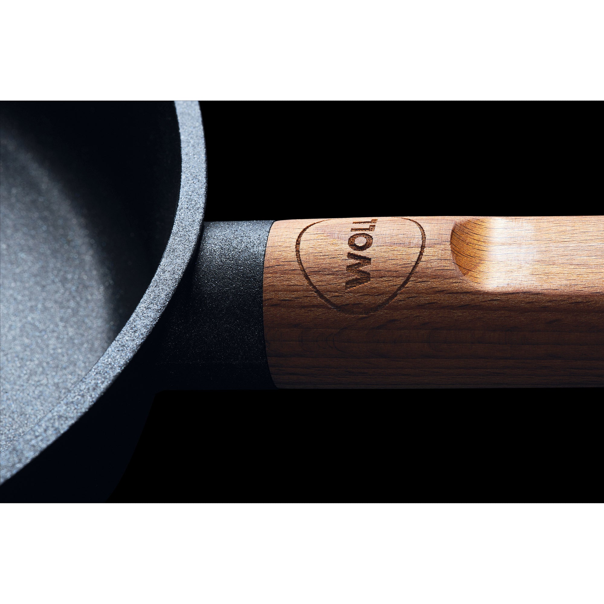 Woll Eco Logic Wood Saute Pan - 24cm/2.5L