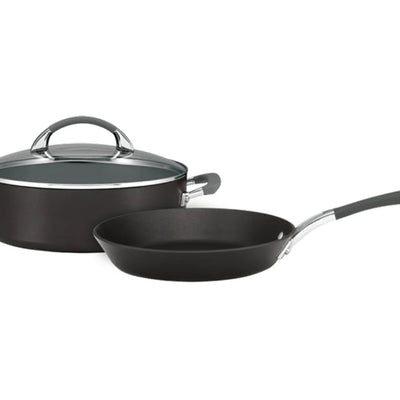 Anolon Endurance+ Nonstick Induction 26cm Skillet & 28cm Sauteuse 2 Piece Set