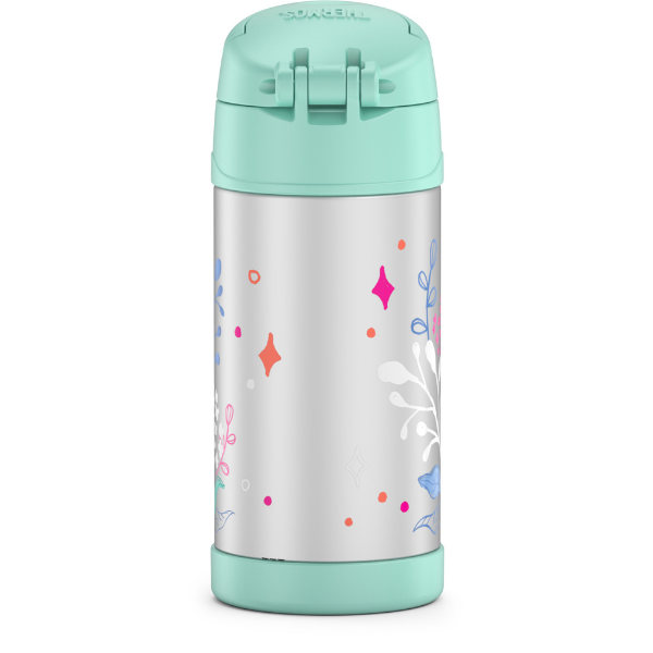 Thermos 355ml Kids Vac Drink Bottle Frozen Mint