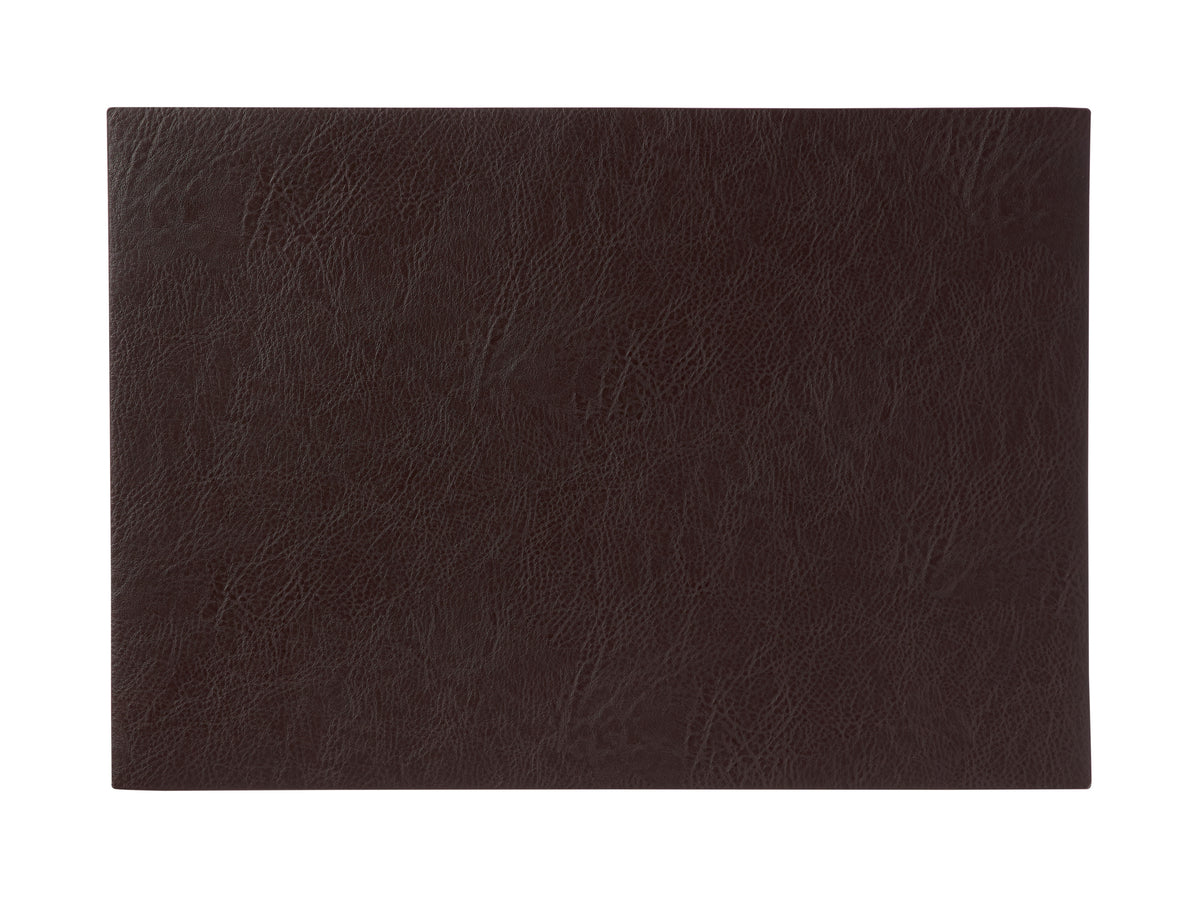 Maxwell & Williams Table Accents Leather-Look Placemat 43x30cm Chocolate