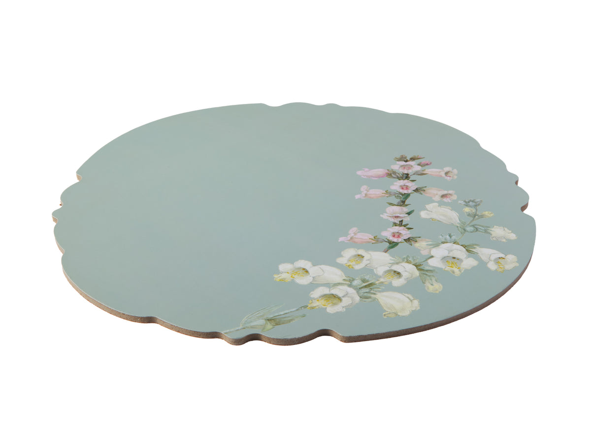 Maxwell & Williams Royal Botanic Gardens Foxglove Cork Back Placemat 32cm Set of 4 Gift Boxed