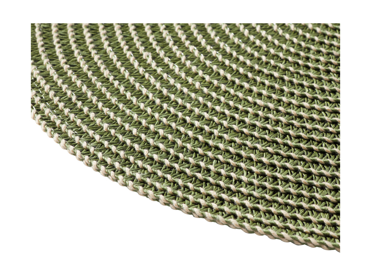 Casa Domani Cala Woven Placemat 36cm Green
