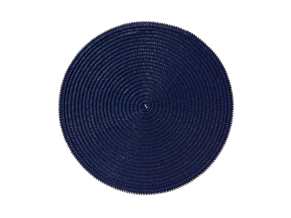 Casa Domani Cala Woven Placemat 36cm Navy