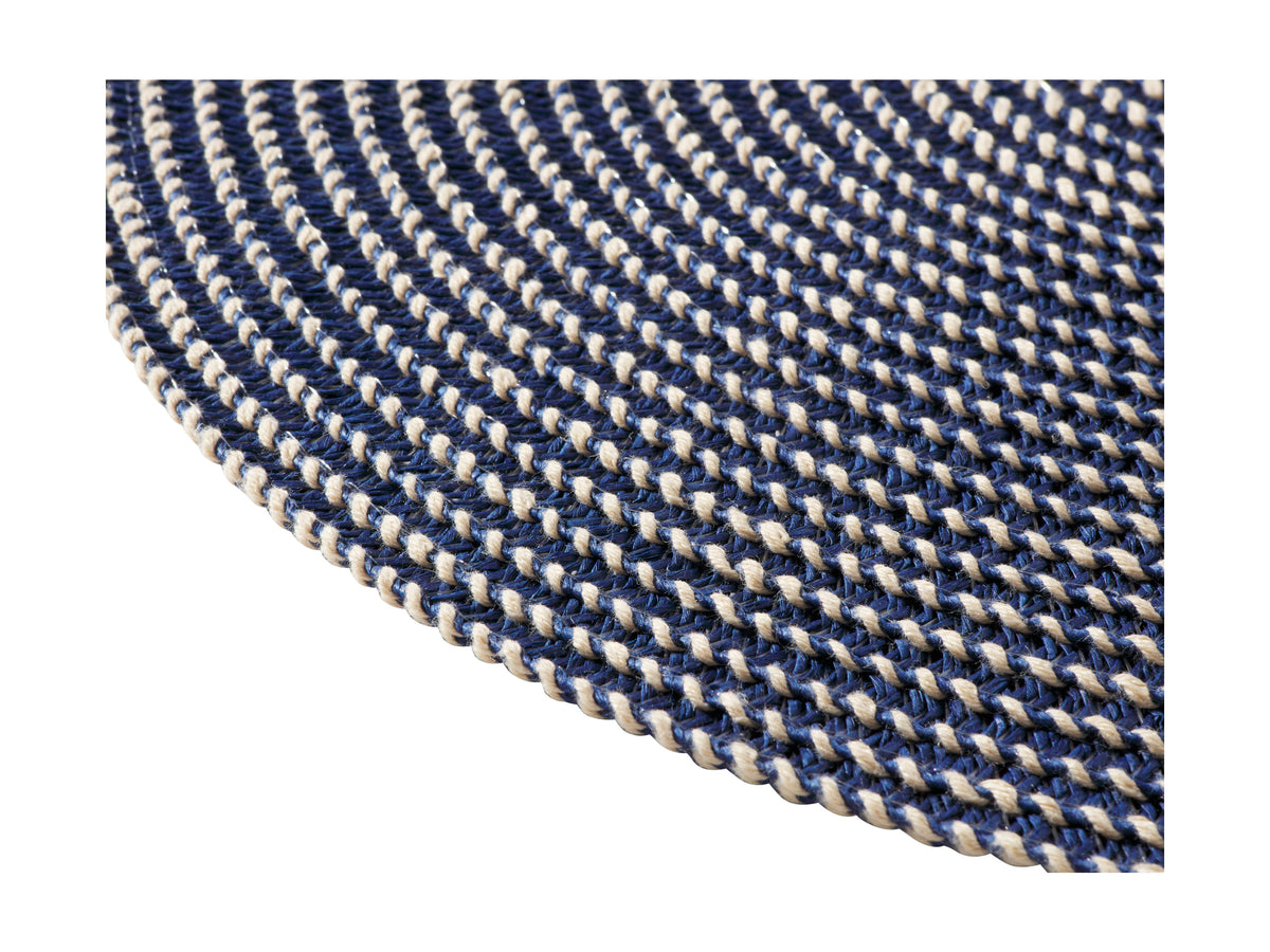 Casa Domani Cala Woven Placemat 36cm Navy
